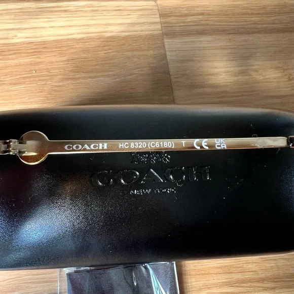 Coach Brown Tortoise Sunglasses - Picture 3 of 5